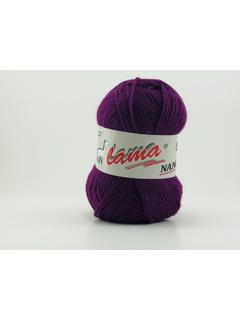 Προεσκόπιση είδους: Νήμα Μονόχρωμο Ακρυλικό | Nancy - Lama | Μωβ Σκούρο 490